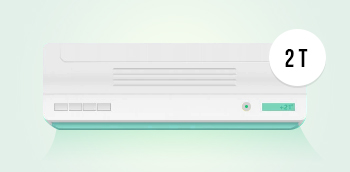 Split Ac IDU + ODU Ac 2 Ton